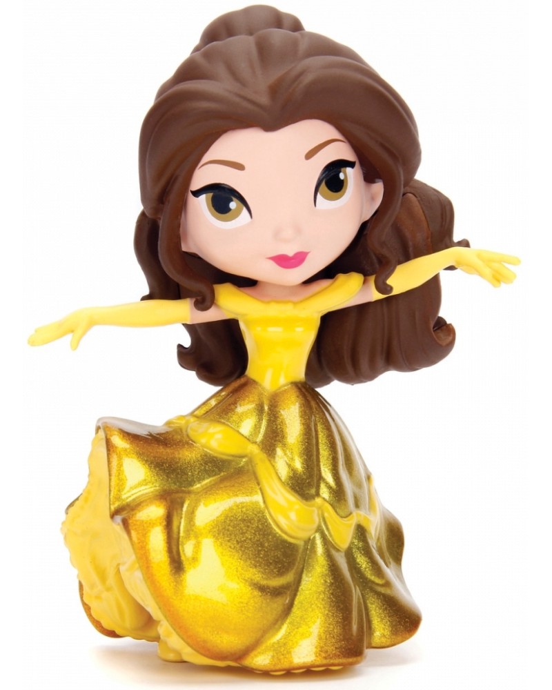 Метална фигурка Jada Toys - Принцеса Бел - На тема Принцесите на Дисни - фигура