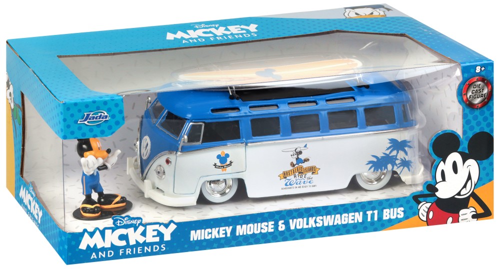   Jada Toys - Volkswagen T1 Bus -    ,   ,     - 