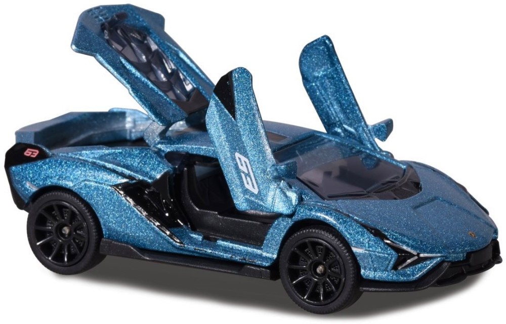 ������� ������� Majorette - Lamborghini Sian FKP 37 - � �������� �� ����� �� ������� Deluxe Cars - �������