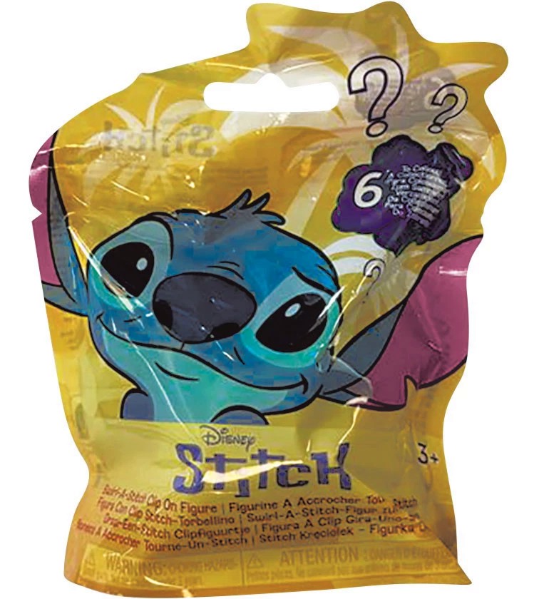Ключодържател изненада Стич - Just Play Ключодържател изненада Стич - Just Play - На тема Лило и Стич - детски аксесоар