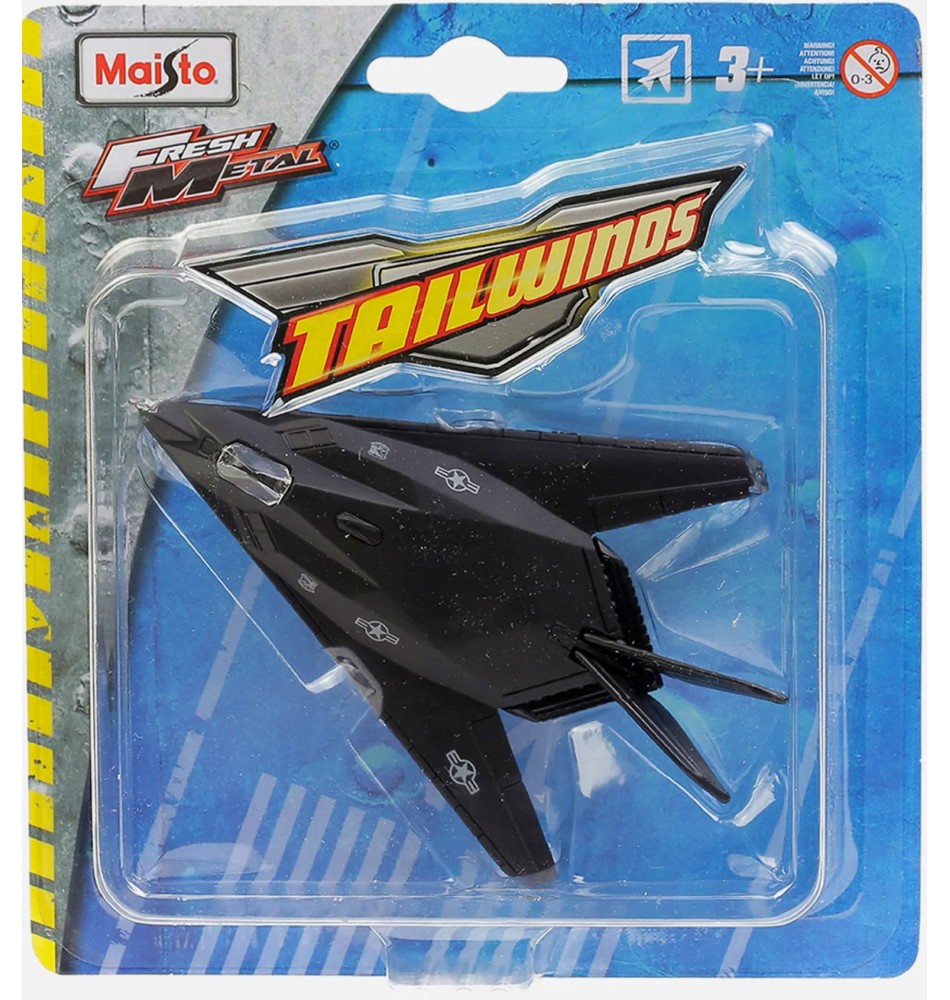 Метален изтребител F-117 Nighthawk - Maisto Tech - играчка