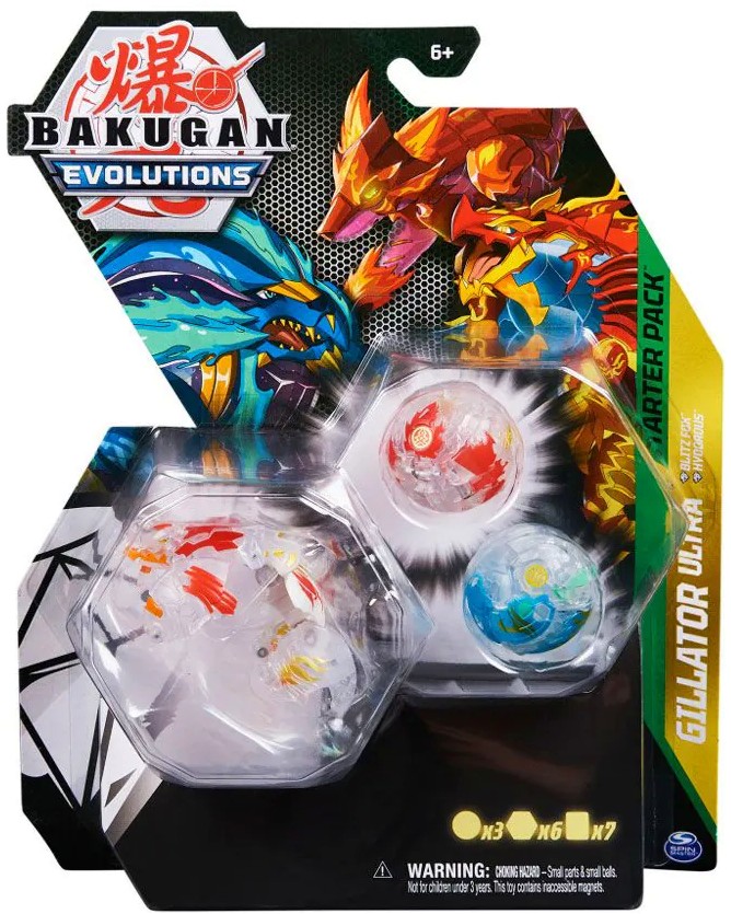    Spin Master - Gillator Ultra - 3      Bakugan - 
