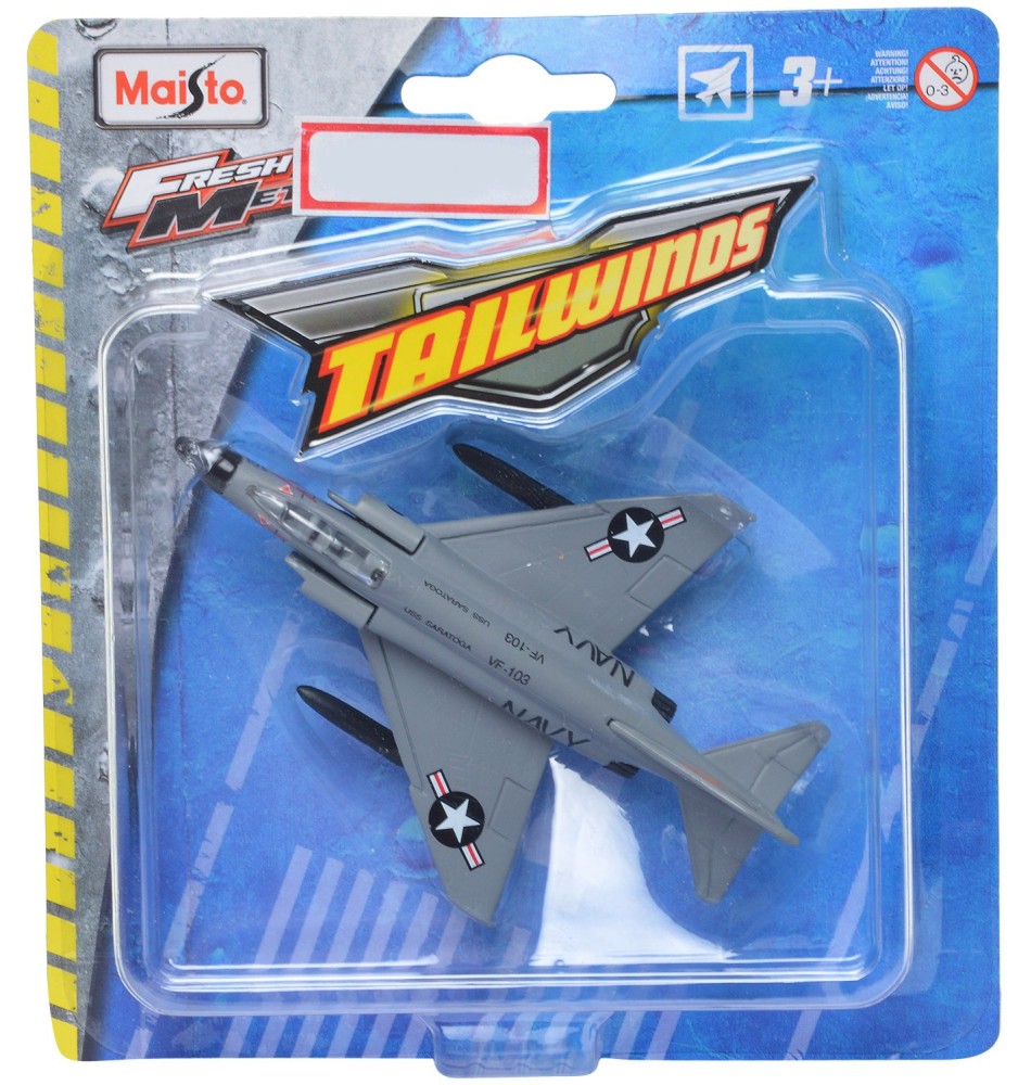 Метален изтребител F-4 Phantom II - Maisto Tech - играчка