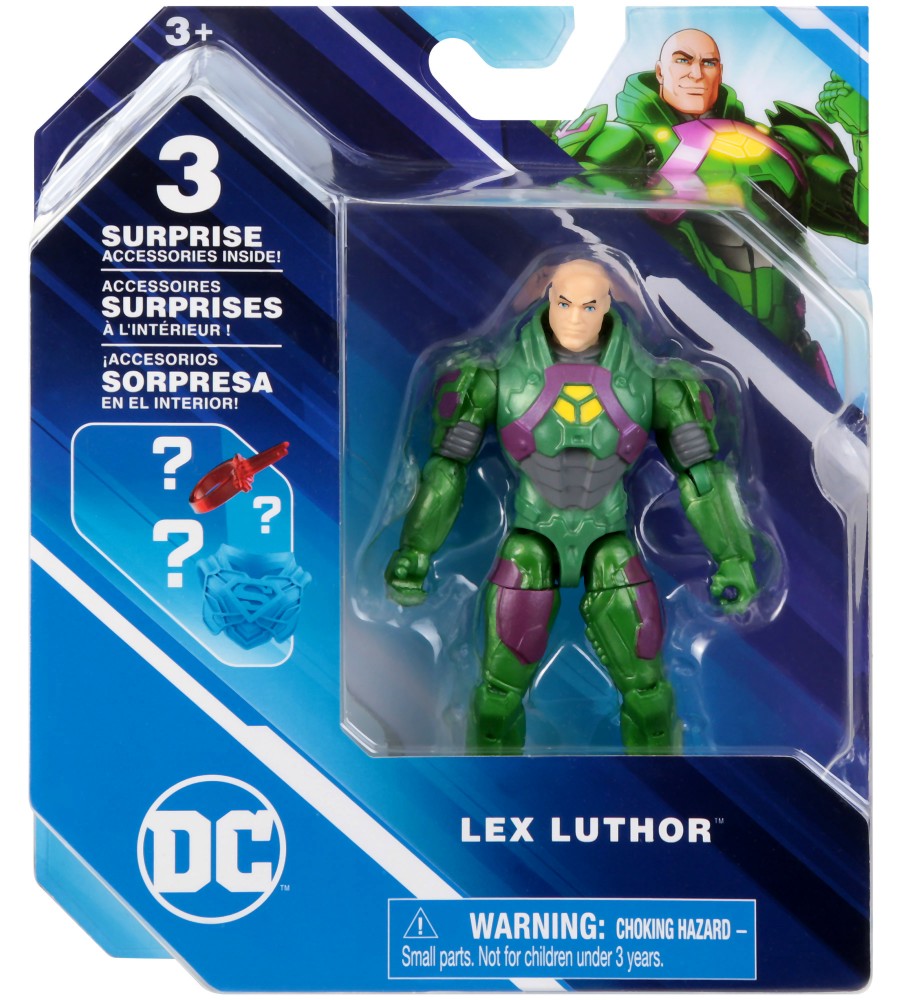    3  Spin Master Lex Luthor -   DC Universe - 