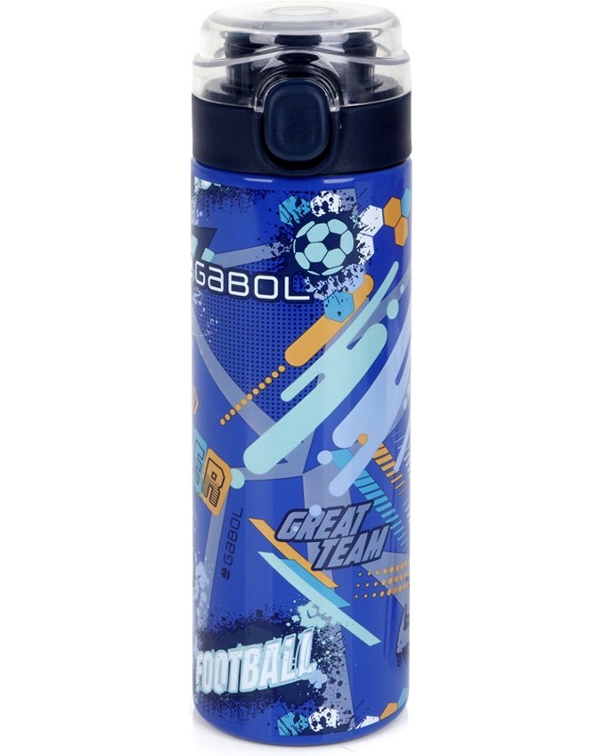 Детска бутилка - Gabol Детска бутилка - Gabol - С вместимост 600 ml от серията Crew - детска бутилка