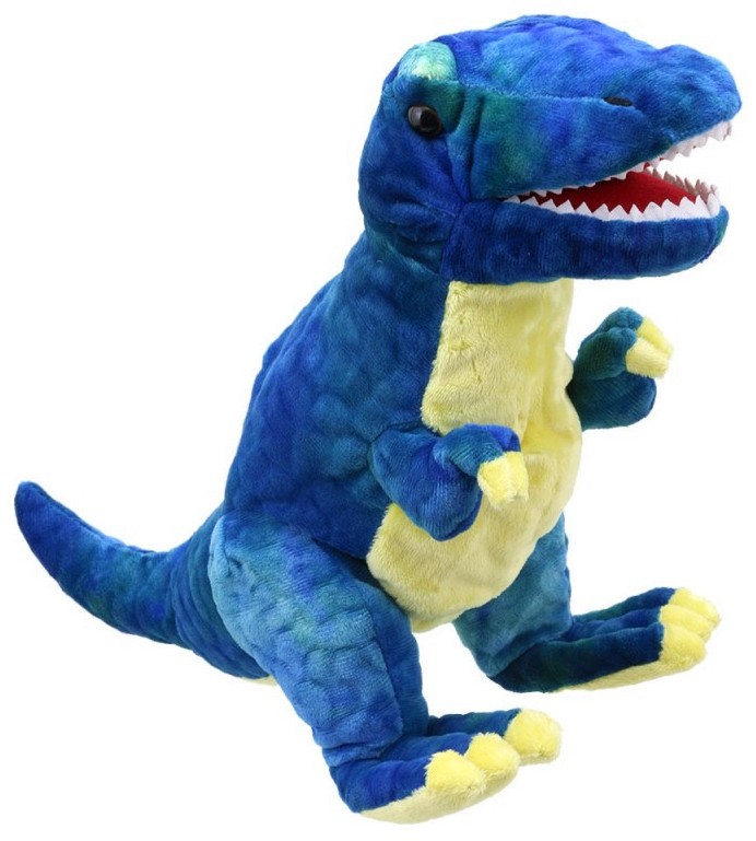 Кукла за театър Син T-Rex The Puppet Company Кукла за театър Син T-Rex The Puppet Company - От серията Puppet Dinosaurs - кукла