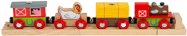    Bigjigs Toys -  3   2 ,   Rail - 