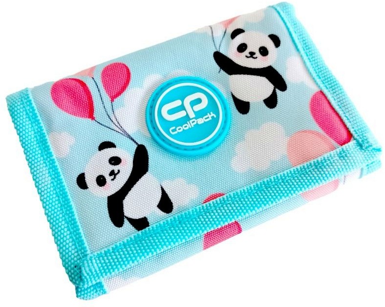 Детско портмоне Cool Pack - Slim - От серията Panda Balloons - портмоне