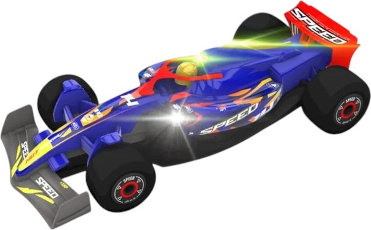 Детска количка Racer Team Speed - Dickie Детска количка Racer Team Speed - Dickie - Със звук и светлина, от серията Formula Racer - количка