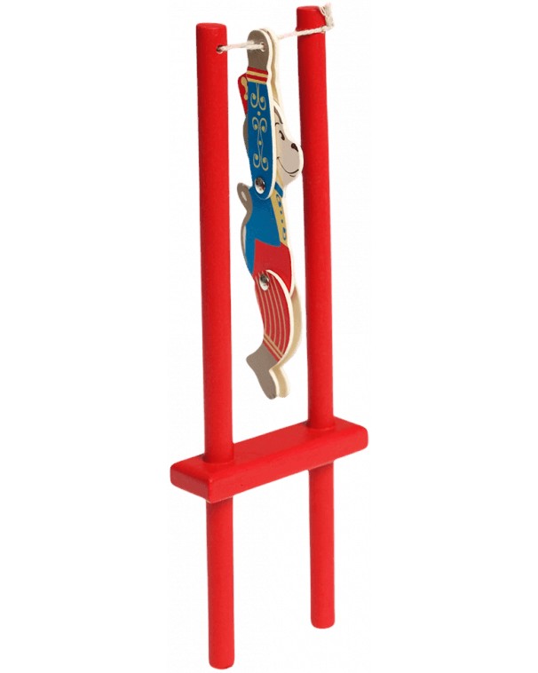 Дървен акробат маймуна - Rex London Дървен акробат маймуна - Rex London - играчка