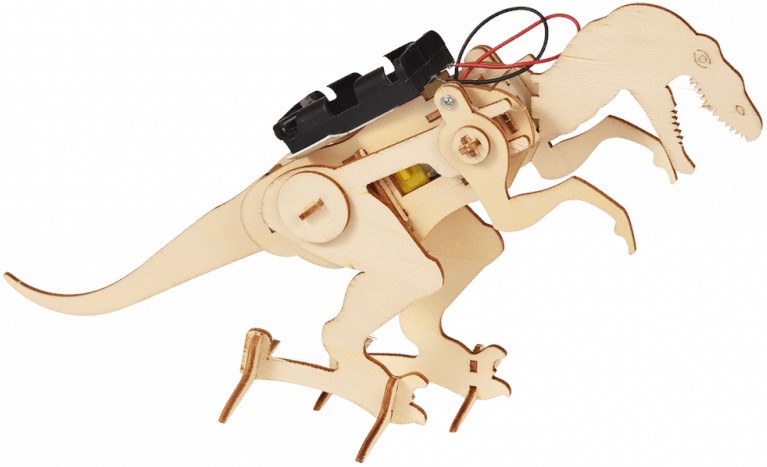 Направи си сам Rex London - Моторизиран динозавър - Научен комплект - играчка