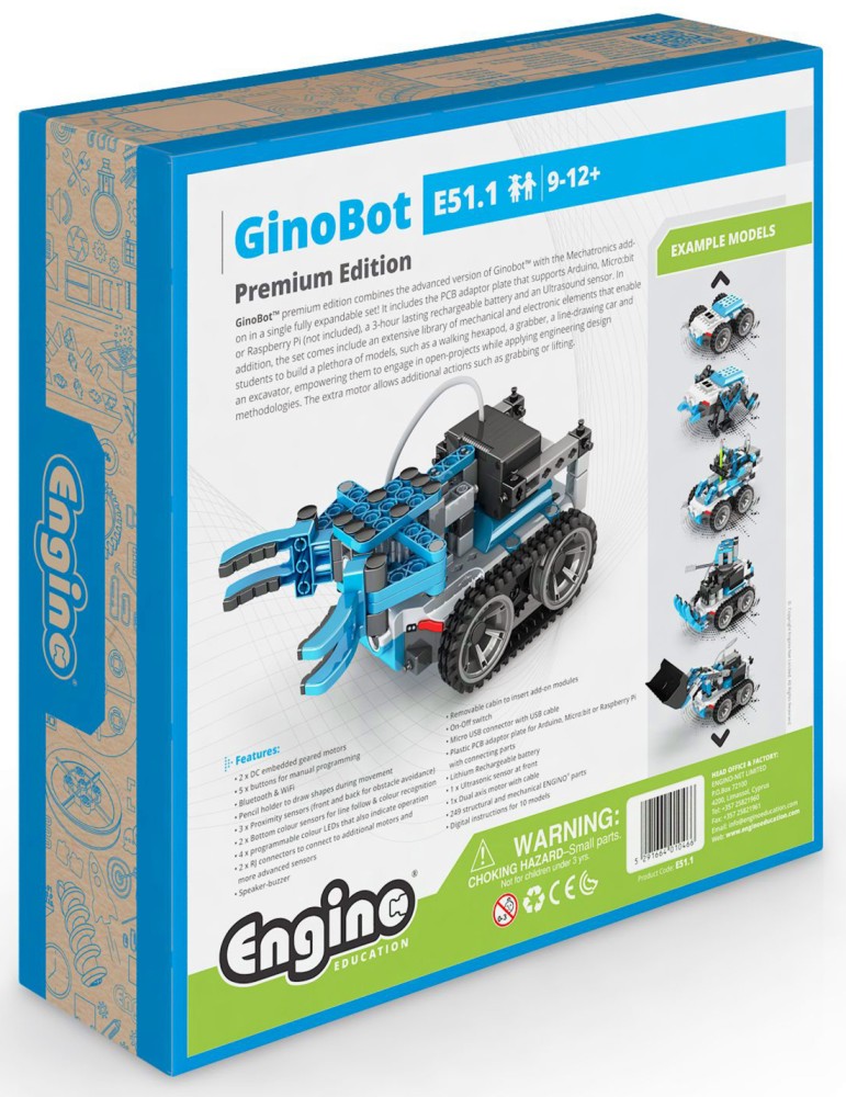   Engino - Ginobot Premium Edition -    9  - 