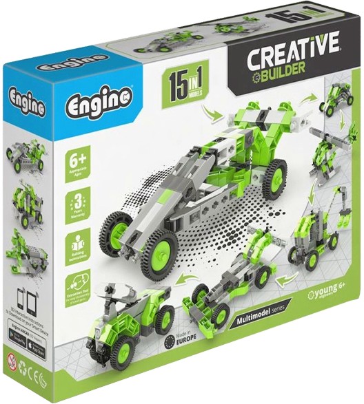   Engino - 15  1 -   Creative Builder - 