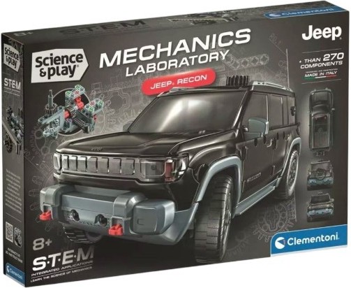 Конструктор Jeep Recon - Clementoni Конструктор Jeep Recon - Clementoni - От серията Science - играчка