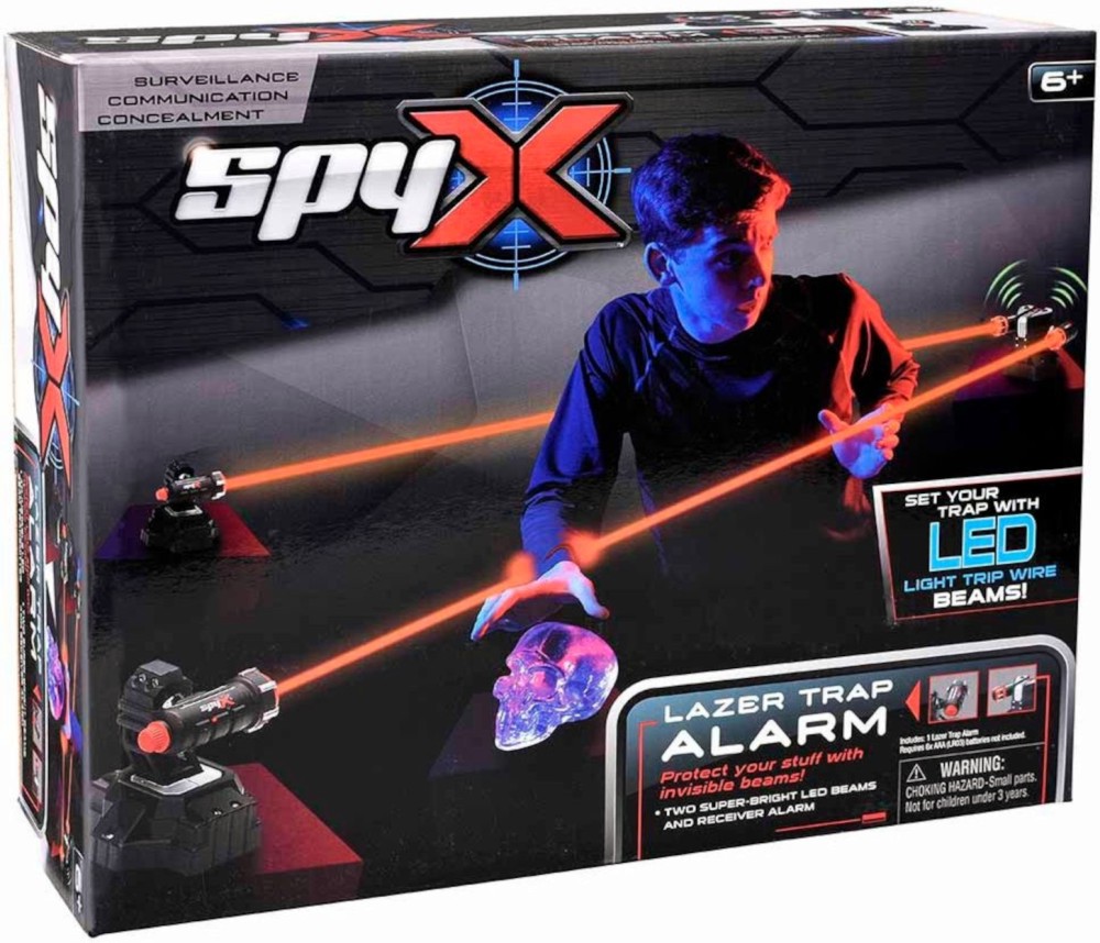 Шпионска аларма срещу натрапници Spy-X Шпионска аларма срещу натрапници Spy-X - играчка