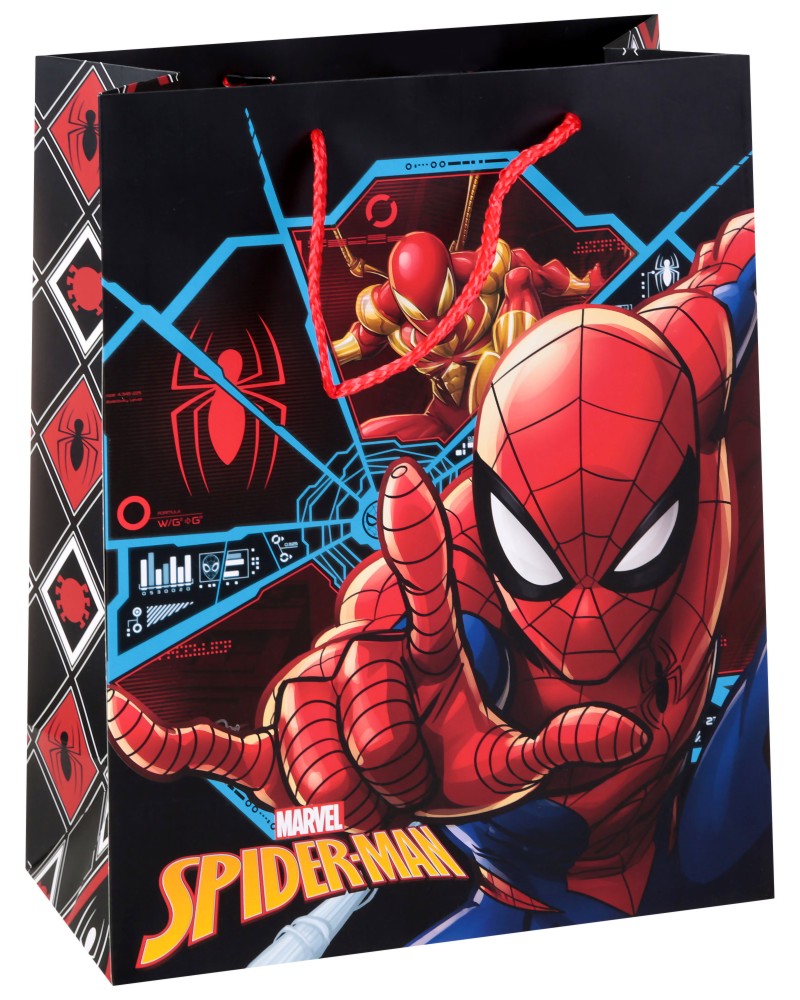 Подаръчна торбичка Спайдърмен - Unic Art Подаръчна торбичка Спайдърмен - Unic Art - С размери 26 / 32 / 12 cm на тема Спайдърмен - продукт