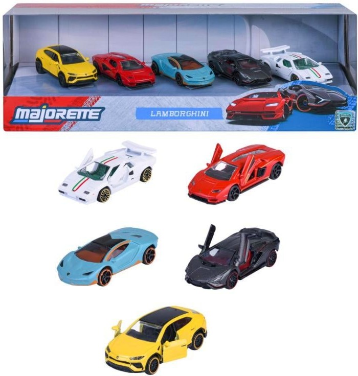   - Majorette - 5 ,   Lamborghini - 