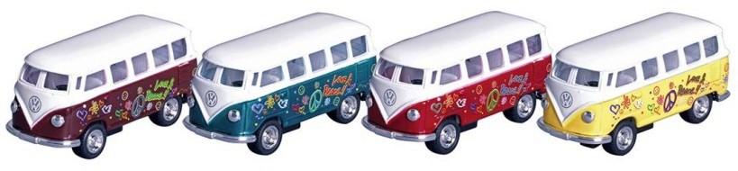   VW Bus - Goki -  pull-back  - 