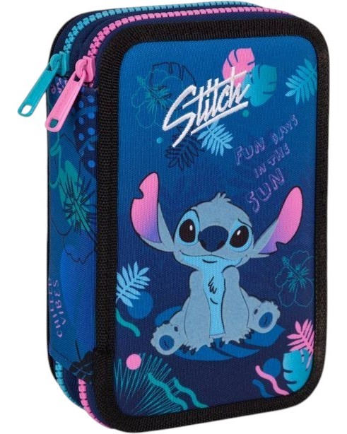 Несесер с ученически пособия Jumper 2 - Cool Pack Несесер с ученически пособия Jumper 2 - Cool Pack - С 2 отделения от серията Stitch - несесер
