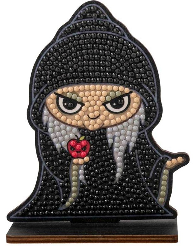 Декорирай сам фигурка на Зла вещица - Craft Buddy Декорирай сам фигурка на Зла вещица - Craft Buddy - Творчески комплект от серията Crystal Art - творчески комплект