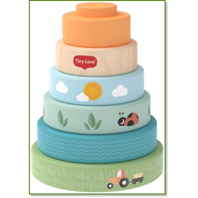 ������� ���� �� ���������� Tiny Love Stacking Tower - �� ������� Farmers Funday - �������