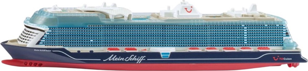Метален круизен кораб Mein Schiff Relax - Siku Метален круизен кораб Mein Schiff Relax - Siku - От серията Super: Ship - играчка