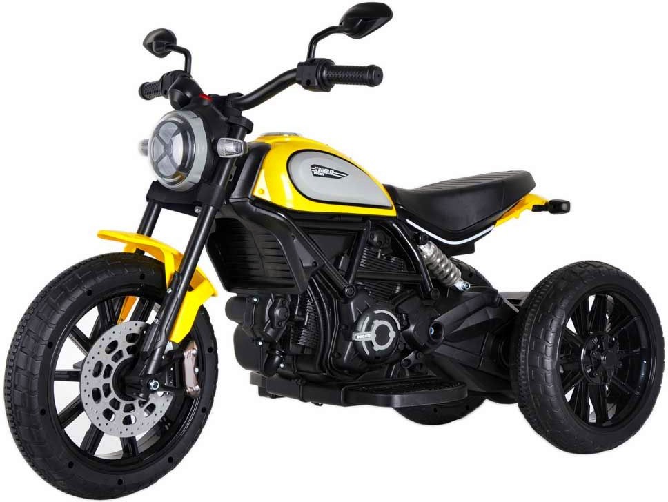 Детски акумулаторен мотор 12V Ducati Scrambler Icon - Ocie Детски акумулаторен мотор 12V Ducati Scrambler Icon - Ocie - играчка