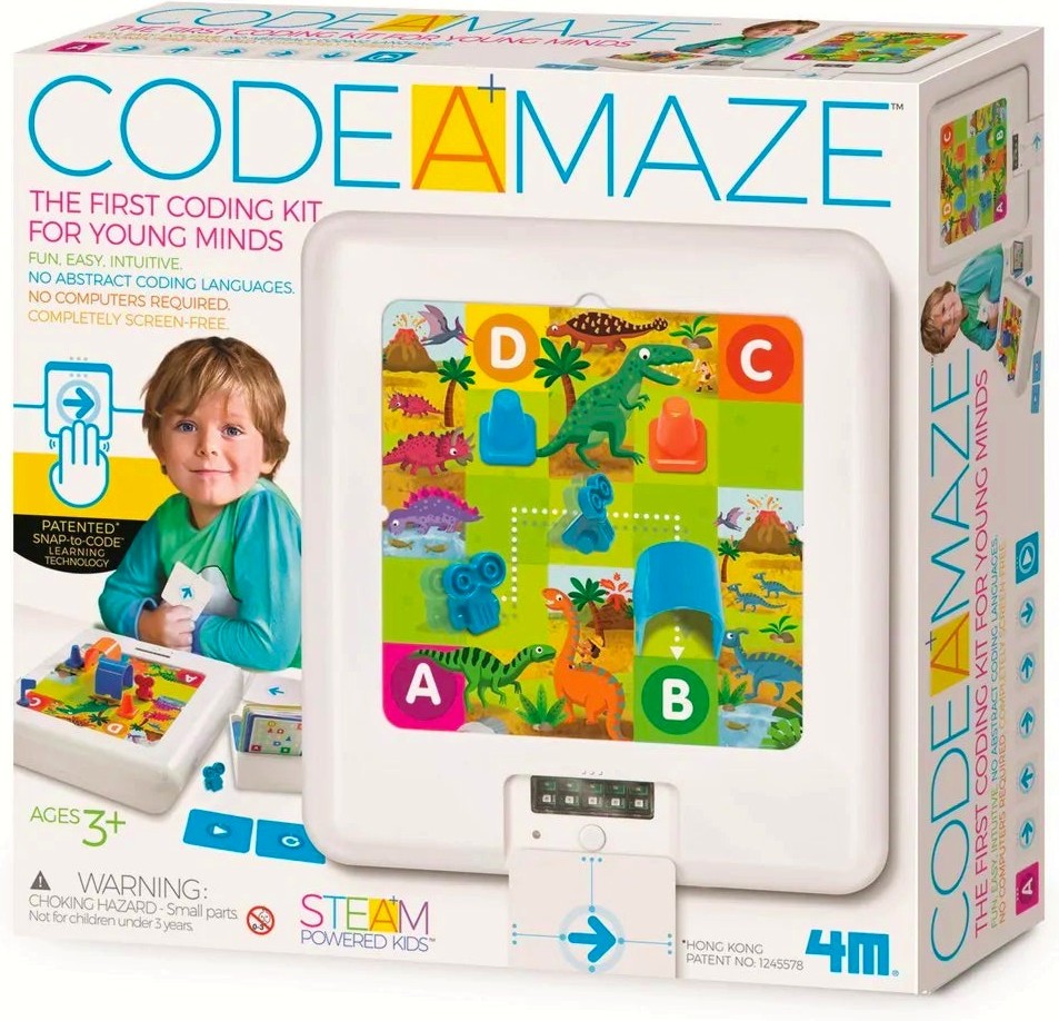 Програмирай лабиринт - 4M Програмирай лабиринт - 4M - От серията Steam Powered Kids - играчка