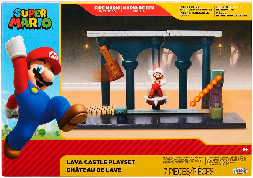    Lava Castle - Jakks Pacific -     Super Mario - 