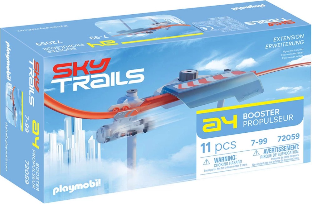 Playmobil Sky Trails - Бустер Playmobil Sky Trails - Бустер - Разширение към стартов комплект - играчка