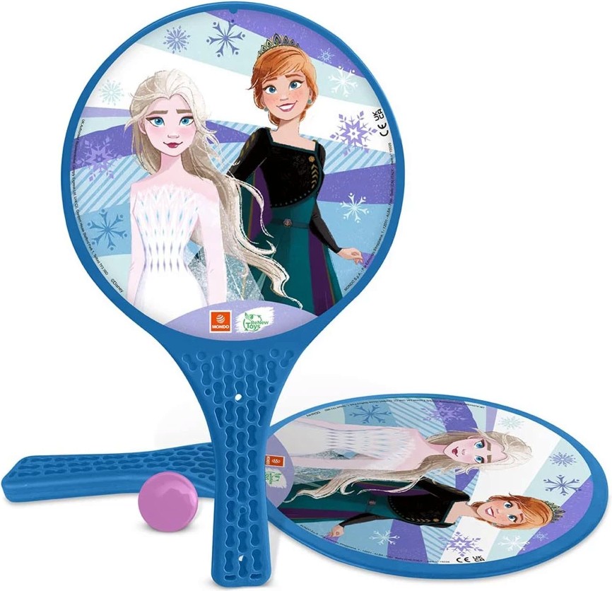 Хилки за плажен тенис - Mondo Хилки за плажен тенис - Mondo - На тема Замръзналото кралство - играчка