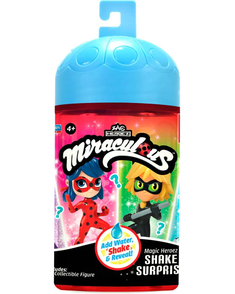 Фигура изненада с магическо разкриване - Playmates Фигура изненада с магическо разкриване - Playmates - На тема Мега-чудесата на Калинката и Черния котарак - фигура