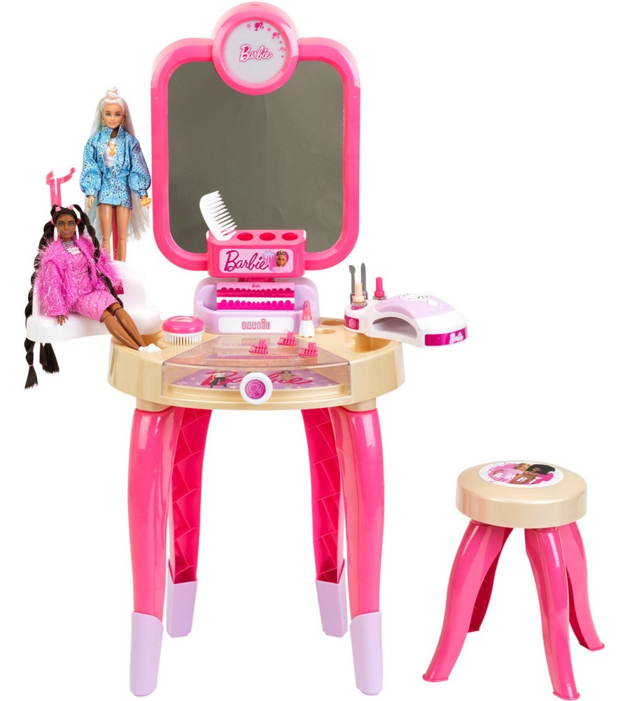 Салон за красота със сешоар за нокти - Barbie Салон за красота със сешоар за нокти - Barbie - Комплект с аксесоари - играчка
