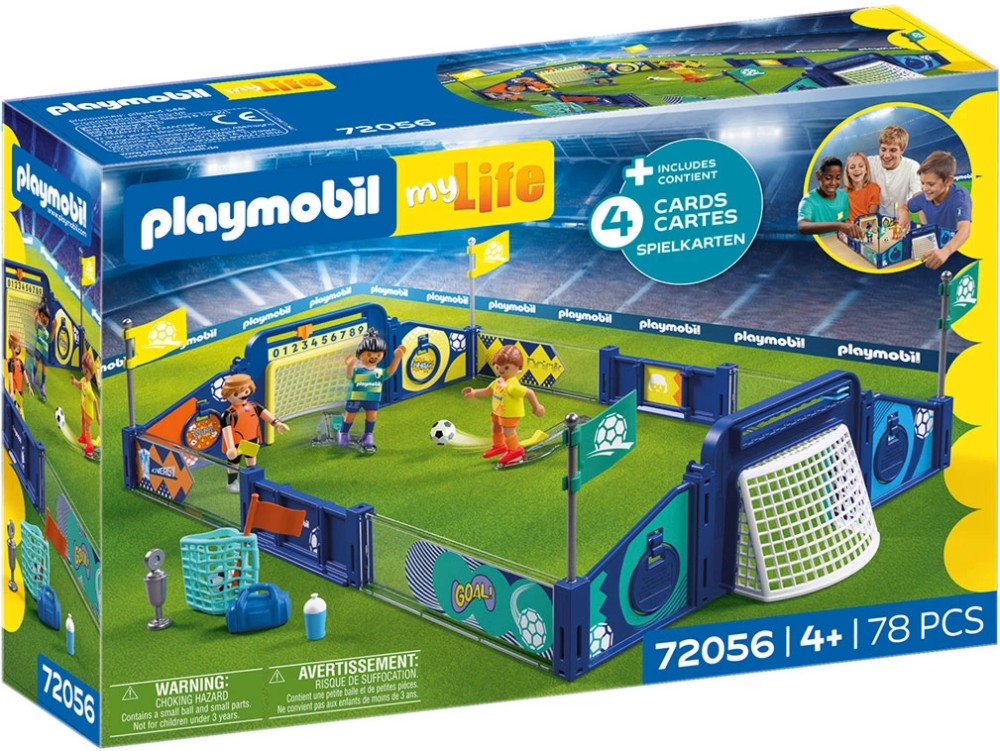 Playmobil My Life - Футболно игрище Playmobil My Life - Футболно игрище - играчка