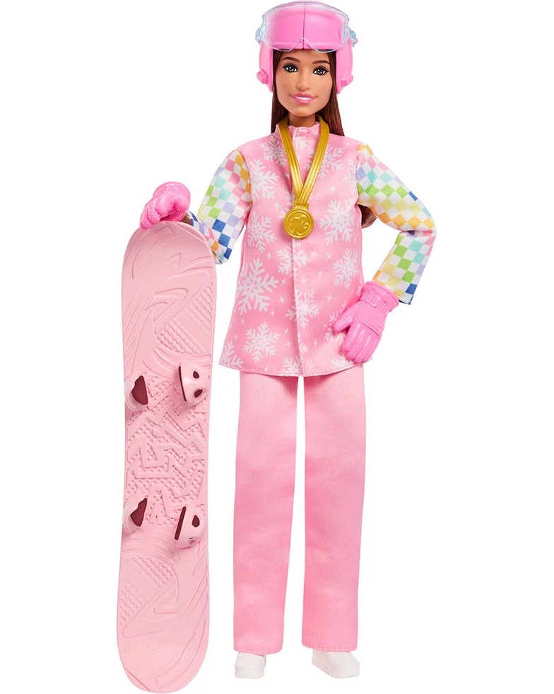 Кукла Барби Сноубордист - Mattel Кукла Барби Сноубордист - Mattel - На тема Barbie - кукла