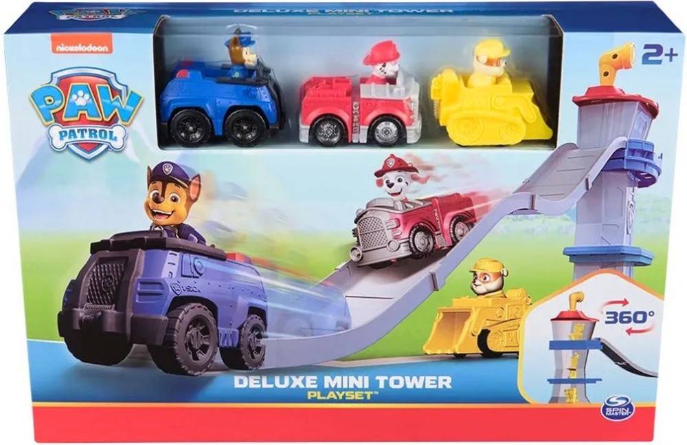 Писта за състезания с кула - Spin Master Писта за състезания с кула - Spin Master - На тема Пес патрул - играчка