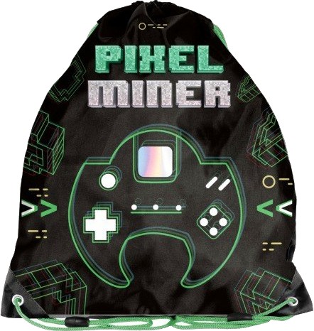 Спортна торба - Paso Спортна торба - Paso - От серията Pixel Miner - детски аксесоар