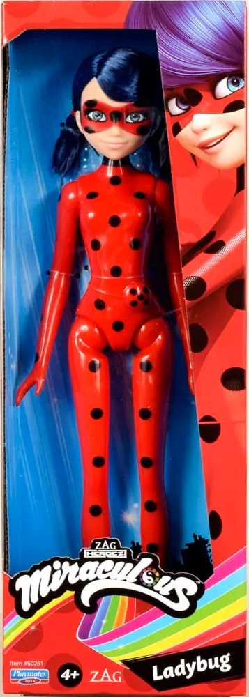 Кукла Калинката - Playmates Кукла Калинката - Playmates - С височина 26 cm, на тема Мега-чудесата на Калинката и Черния котарак - кукла