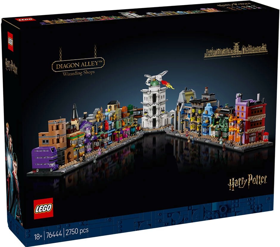 LEGO Хари Потър - Магьоснически магазини Диагон-али LEGO Хари Потър - Магьоснически магазини Диагон-али - Конструктор - играчка
