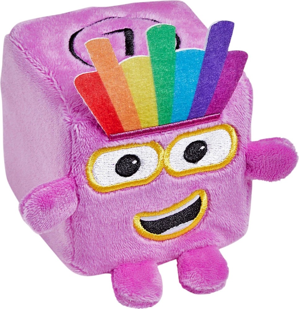 Плюшена играчка Numberblocks Seven Плюшена играчка Numberblocks Seven - От серията Blocklets - играчка