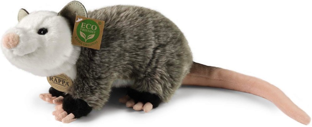 Еко плюшен Опосум - Rappa Еко плюшен Опосум - Rappa - С дължина 27 cm - играчка