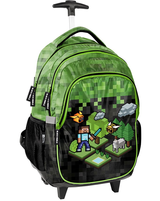 Ученическа раница с колелца - Paso Ученическа раница с колелца - Paso - От серията Gamer - раница