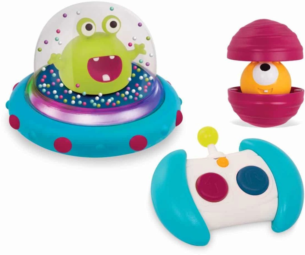 Космически кораб - Battat Космически кораб - Battat - С дистанционно от серията B Toys - играчка