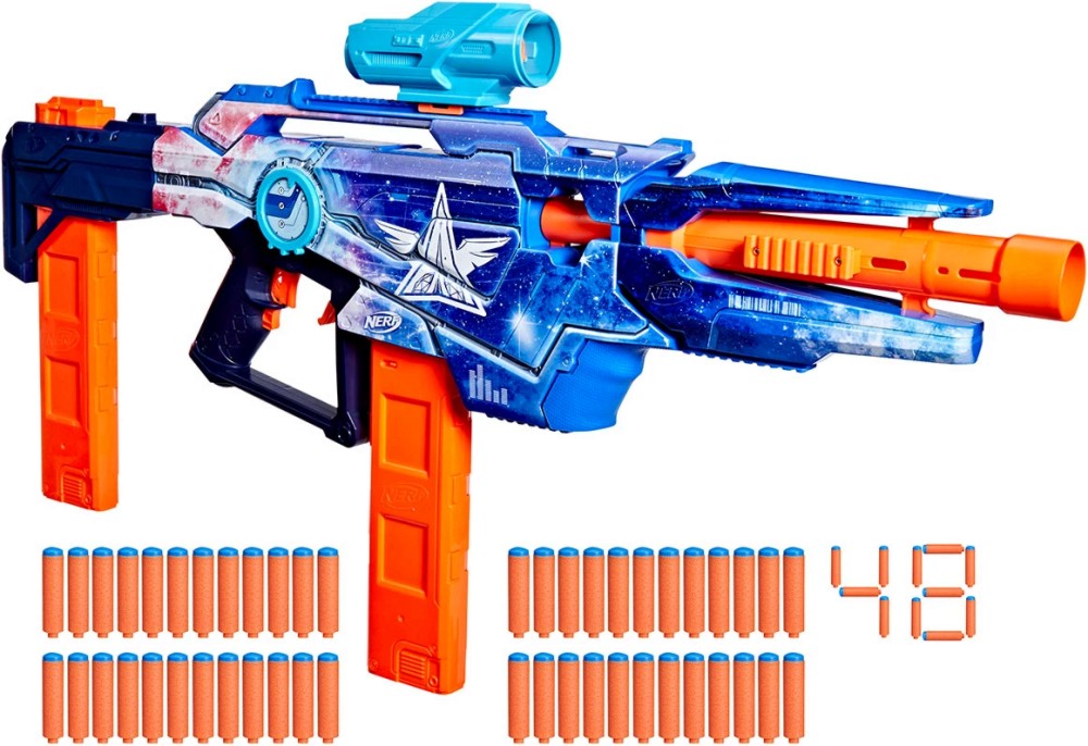 Nerf - Loadout Galactic Commander Nerf - Loadout Galactic Commander - Бластер с 48 стрели - играчка