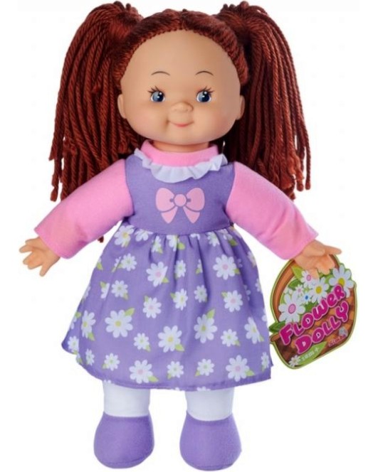 Парцалена кукла с рокля на цветя - Simba Парцалена кукла с рокля на цветя - Simba - С височина 40 cm - кукла