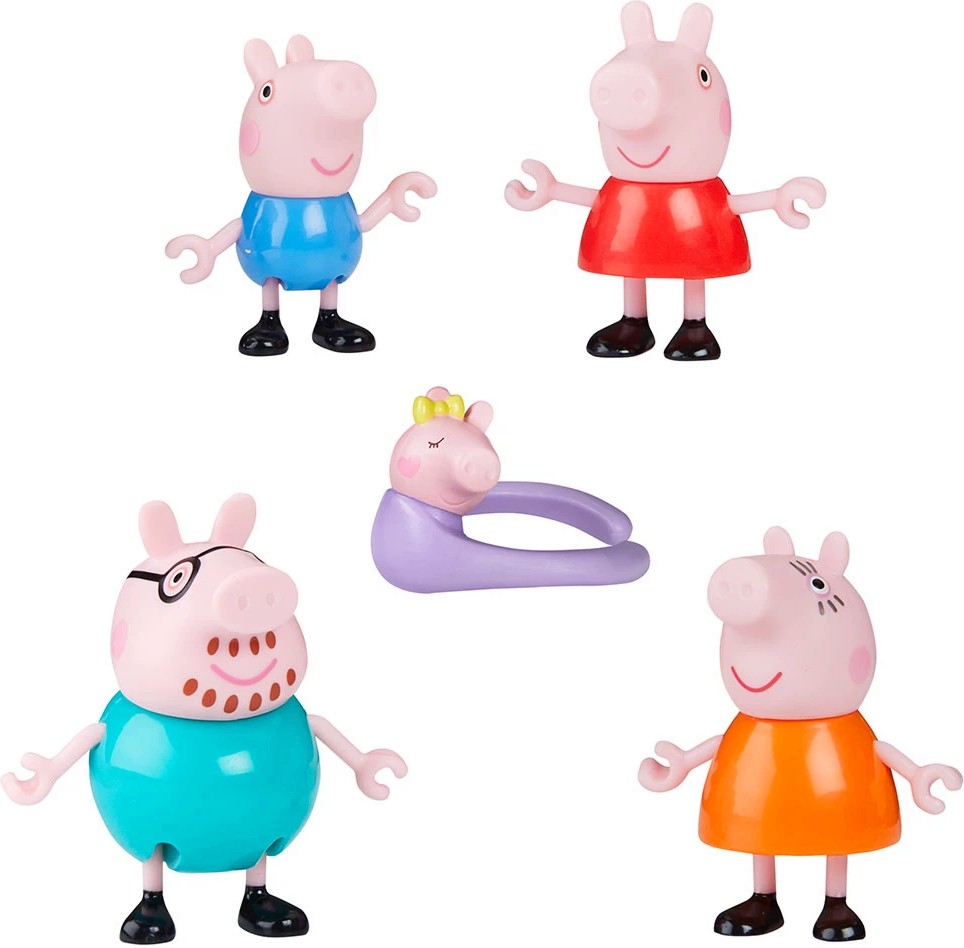 Мини фигурки Семейството на Пепа - Hasbro Мини фигурки Семейството на Пепа - Hasbro - На тема Peppa Pig - фигури