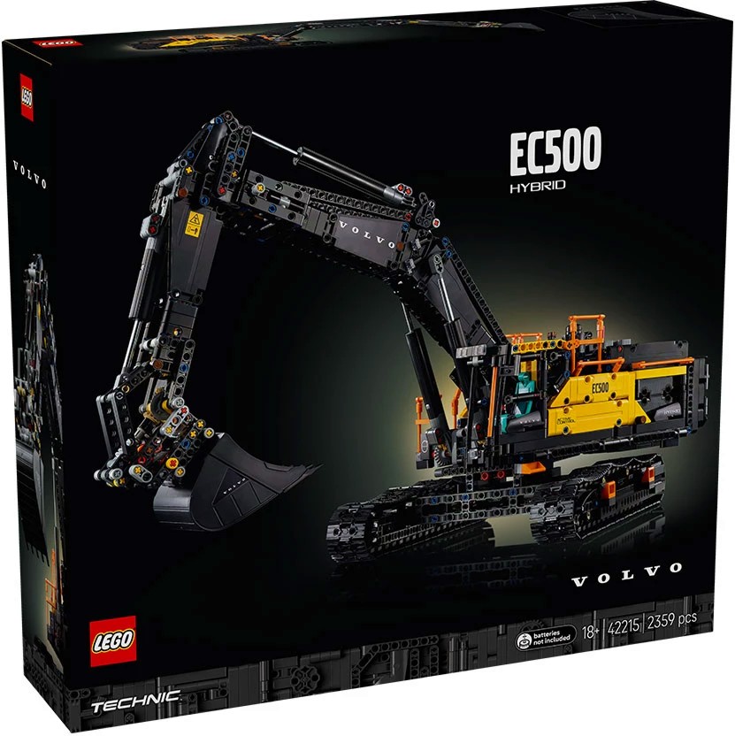 LEGO Technic - Екскаватор Volvo EC500 Hybrid LEGO Technic - Екскаватор Volvo EC500 Hybrid - Конструктор - играчка