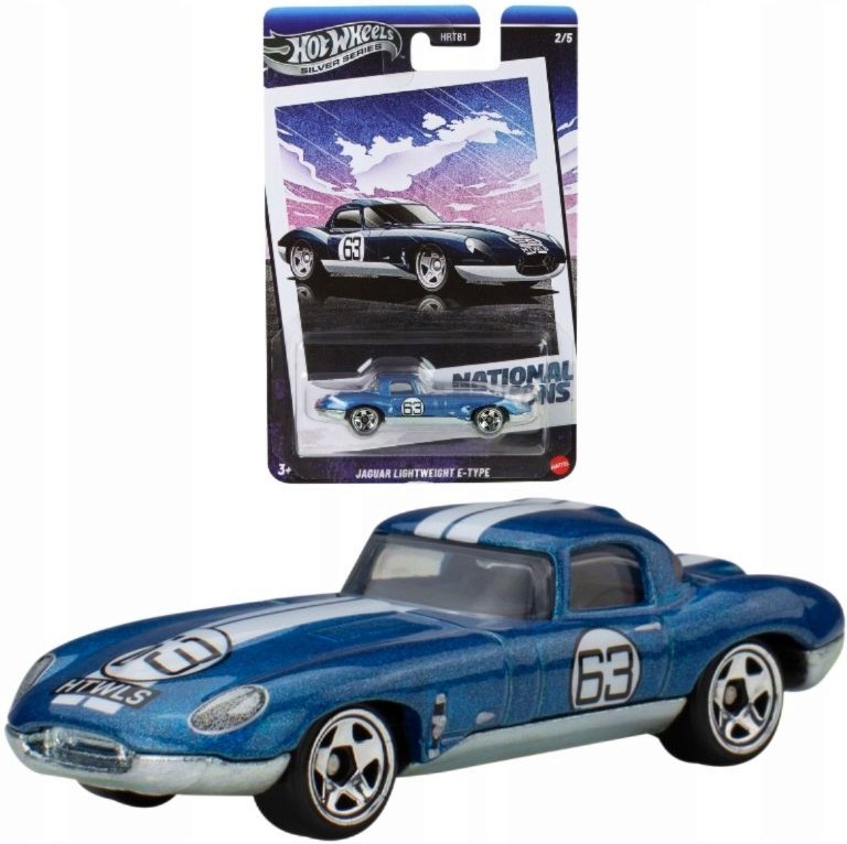   Jaguar Lightweight E-Type - Mattel -   Hot Wheels - 