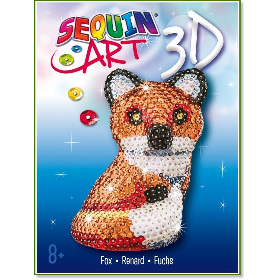    3D   - Sequin Art -   -  