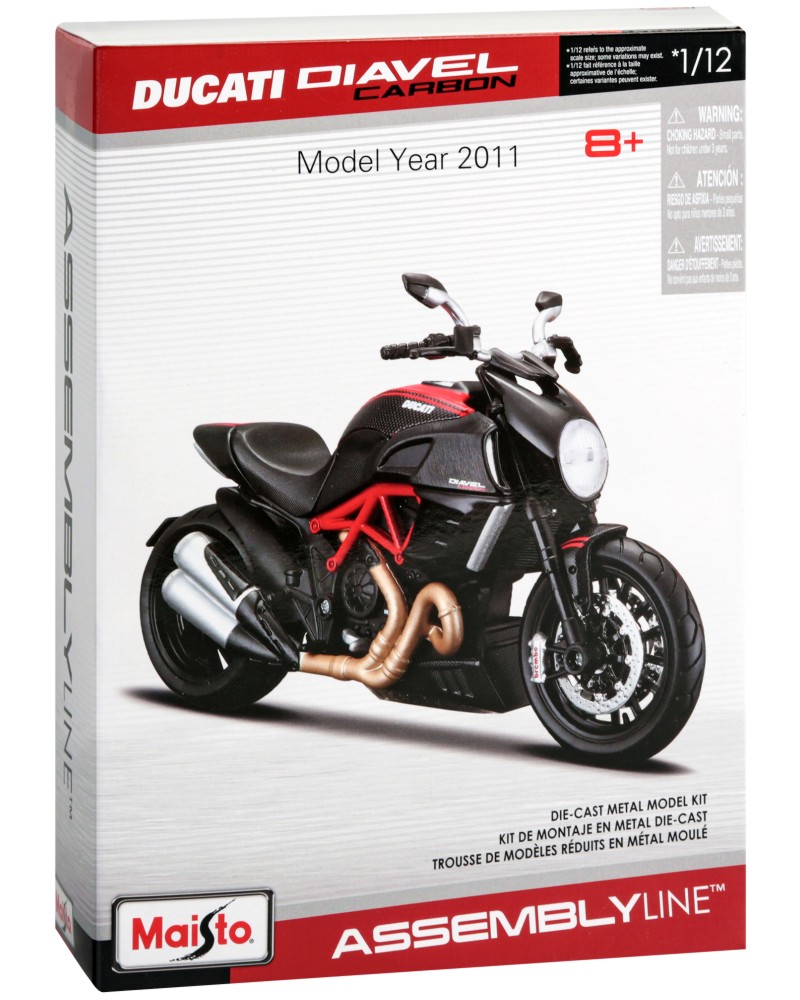 ������� ����� �� ���������� Ducati Diavel Carbon - Maisto Tech - �� ������� Assembly Line - �������